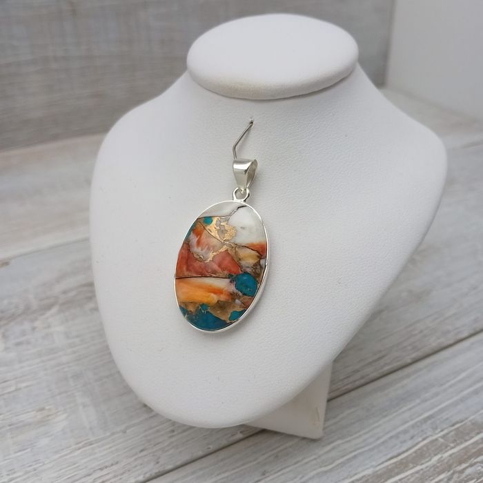 Gemstone Silver Pendants