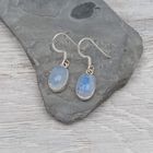 Gemstone Silver Earrings