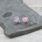 Gemstone Silver Earrings