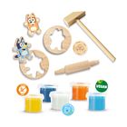 Bluey - Dough mega set 5 x 90 g with tools