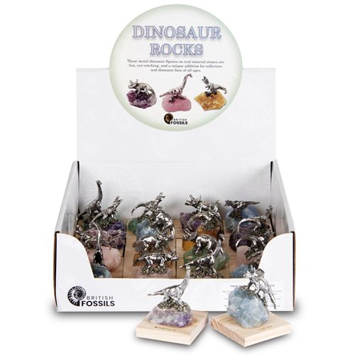 Dinosaurs on Minerals