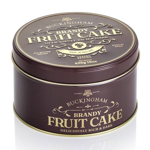 Buckingham Brandy Fruit Cake in Gift Tin 425g