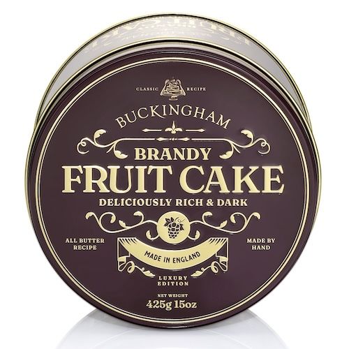 Buckingham Brandy Fruit Cake in Gift Tin 425g