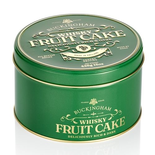 Buckingham Whisky Fruit Cake in Gift Tin 425g