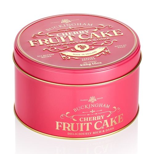 Buckingham Cherry Fruit Cake in Gift Tin 425g