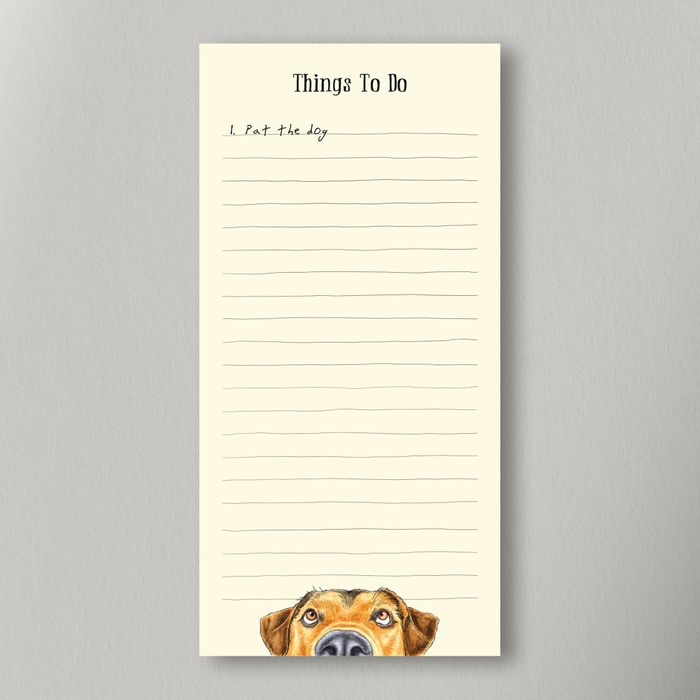 Pat The Dog Magnetic List Pad
