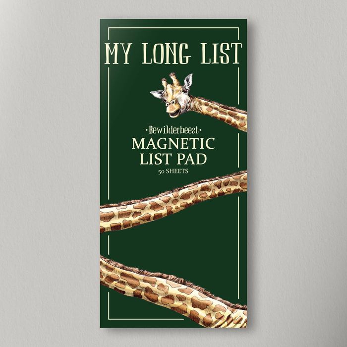 My Long List Magnetic List Pad