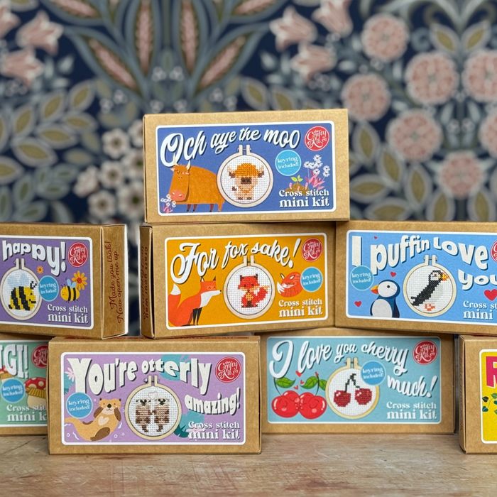 Mini Matchbox Cross Stitch Kits