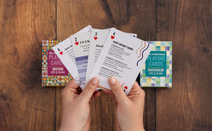 The Artful Hand Playing Cards