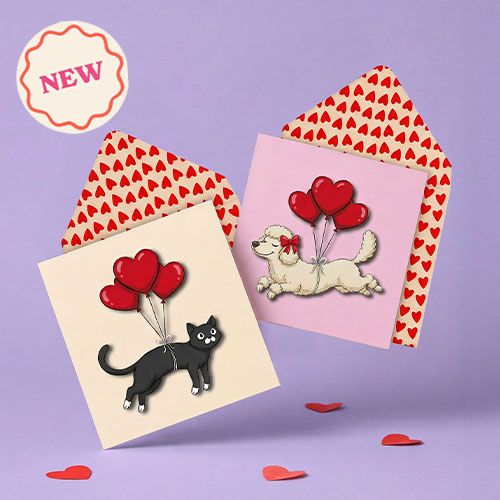 Love Is In The Air Greeting Cards by TACHE