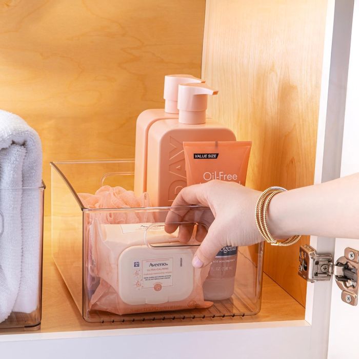 Clear Kitchen Storage Bins