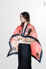 Under the pink sky Silk Scarf