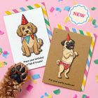 Party Animals Handmade Greeting Cards by TACHE