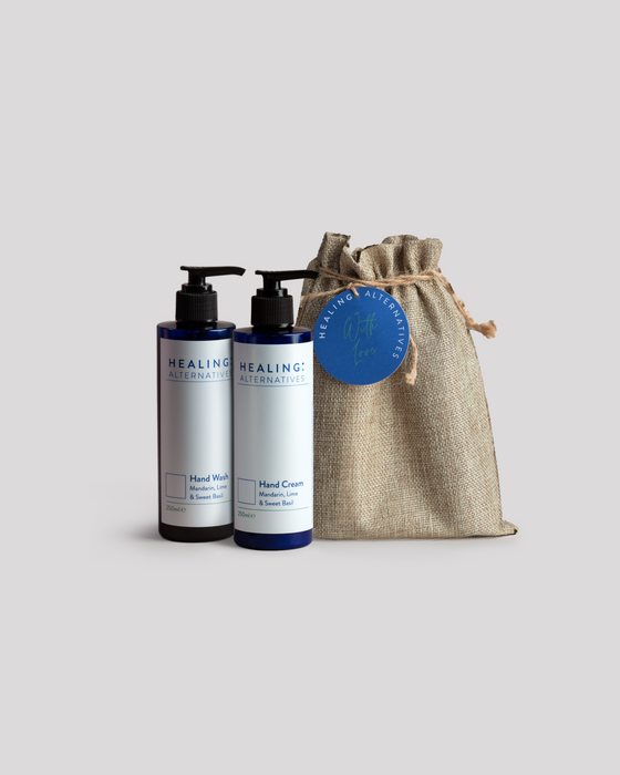 Hand Wash and Hand Cream, Mandarin, Lime & Sweet Basil