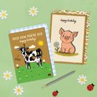 On the Farm Handmade Greeting Card Collection by TACHE