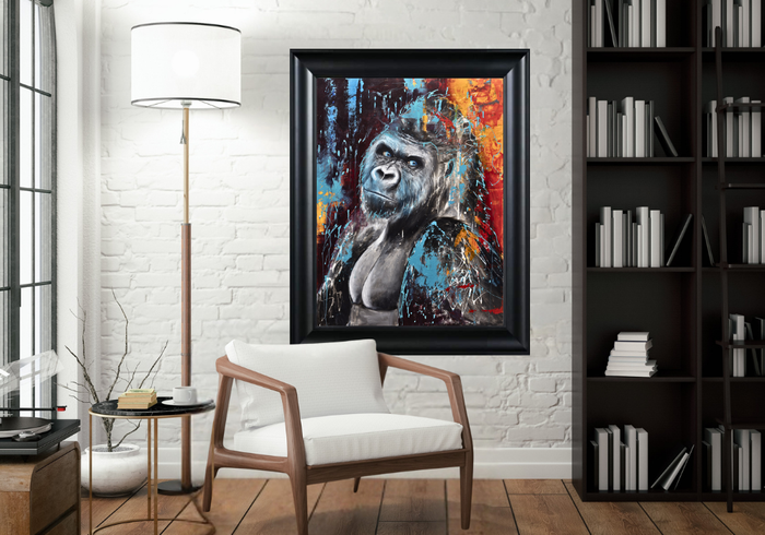 Rocco - Limited Edition print - Gorilla