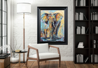 Strength and Grace Limited Edition print - Elephant art