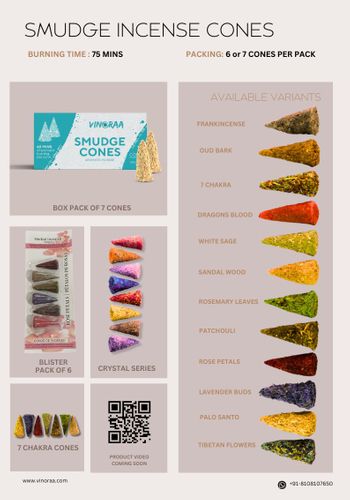 Smudge Cones Incense
