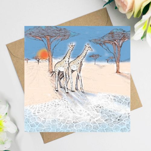 Safari Greeting Cards
