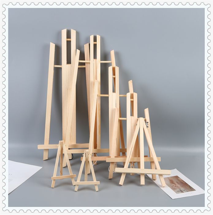 Painting Canvas and Wooden Foldable Easel