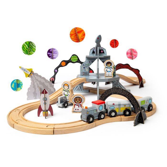 Bigjigs Rail Space Train Set
