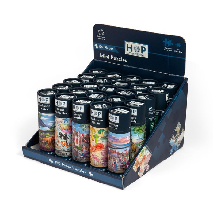 The House of Puzzles 150 Mini Puzzle Tubes
