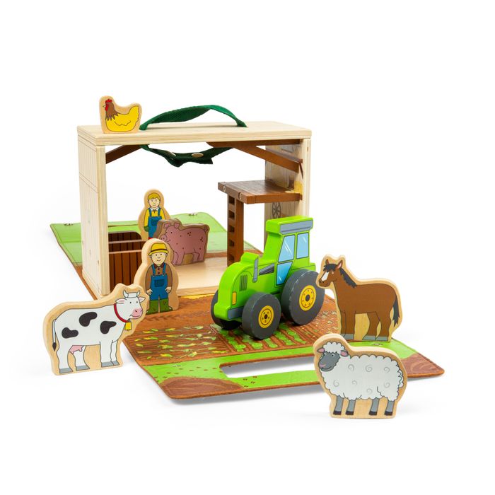 Bigjigs Toys Farm On The Go