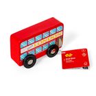 Bigjigs Toys London Bus & London Taxi