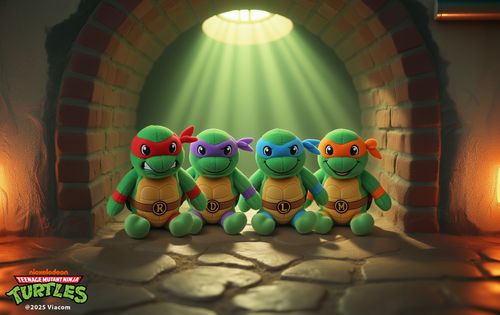 Warmies x Teenage Mutant Ninja Turtles