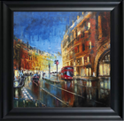 Dusk on Regent Street - Limited Edition Print - London Cityscape