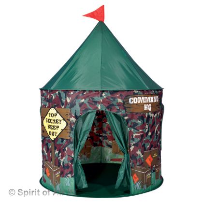 Kids Kingdom - “Command HQ” play tent (Part No. 9419)