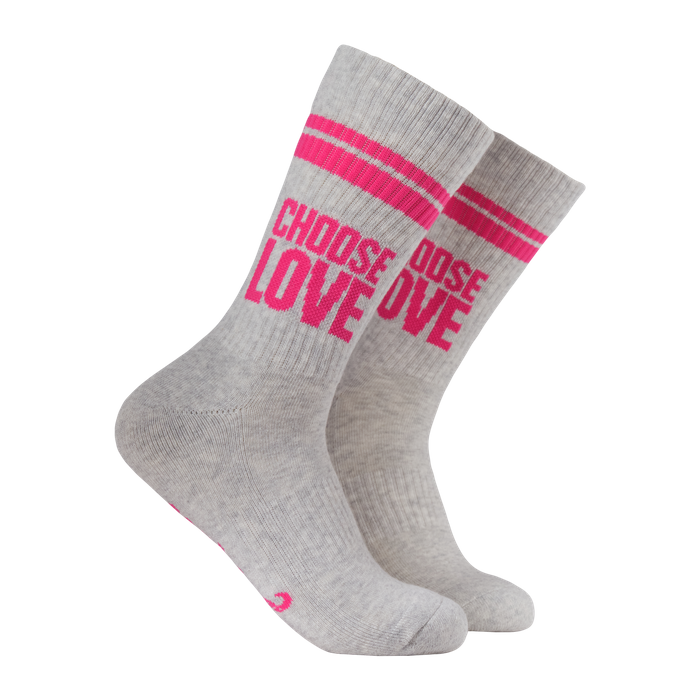 Choose Love Athletic Socks Collaboration