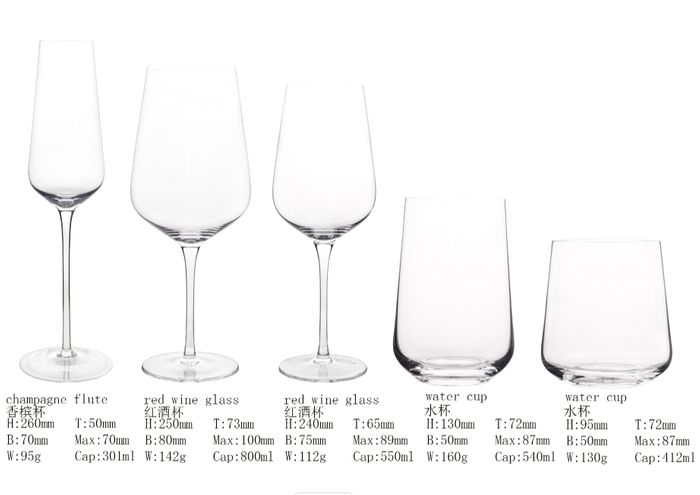 wine glass collection