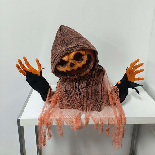 Scary Pumpkin Man Halloween Decoration