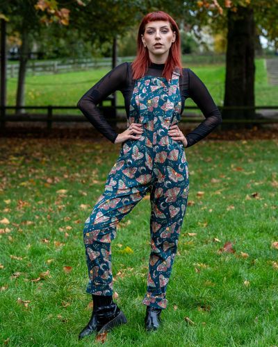Rebel Romance Luna Stretch Dungarees