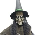 70” H Animated Halloween Speaking Witch