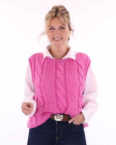 Alpaca Blend Cable Tank Top