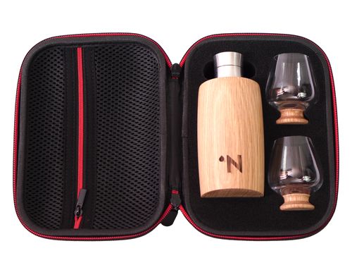 Oak Travel Set
