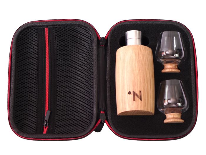 Oak Travel Set