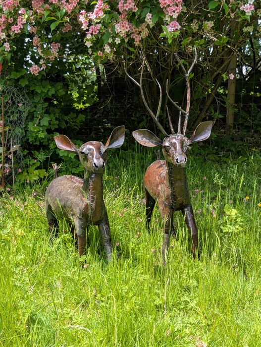 Pair  of Deer,  GardenArtz
