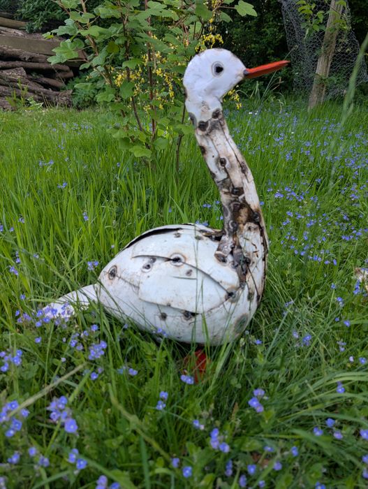Handmade Recycled Goose