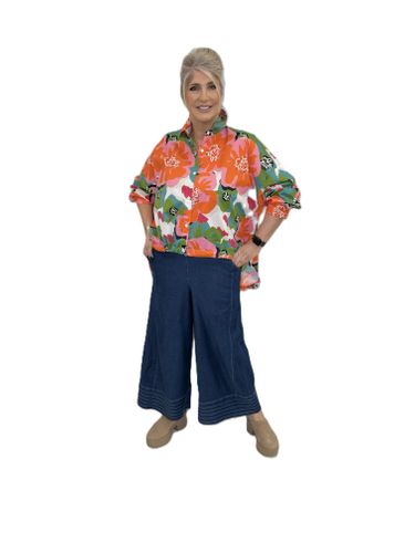 Vibrant colours and Denims