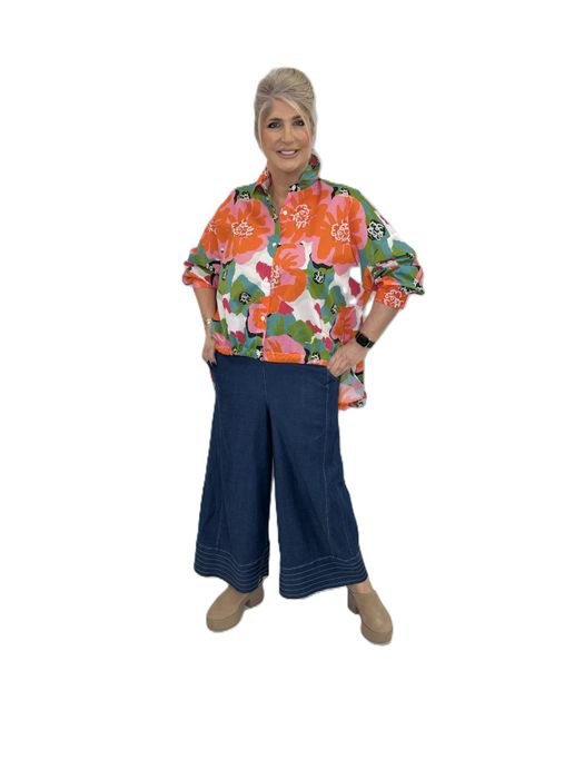 Vibrant colours and Denims