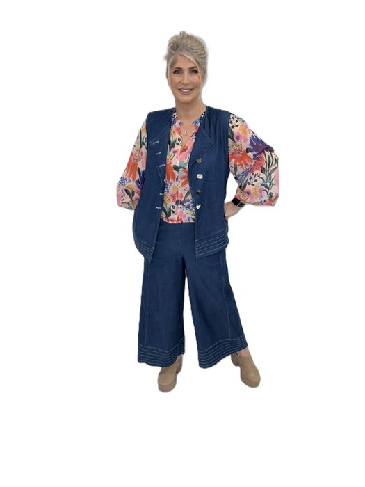 Vibrant colours and Denims