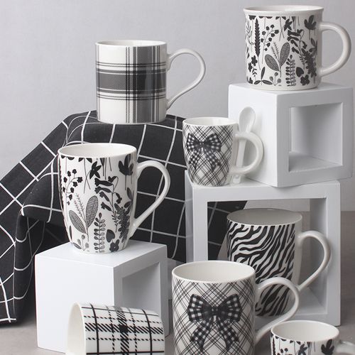 Ceramic mug, plate, cup& saucer with animal design