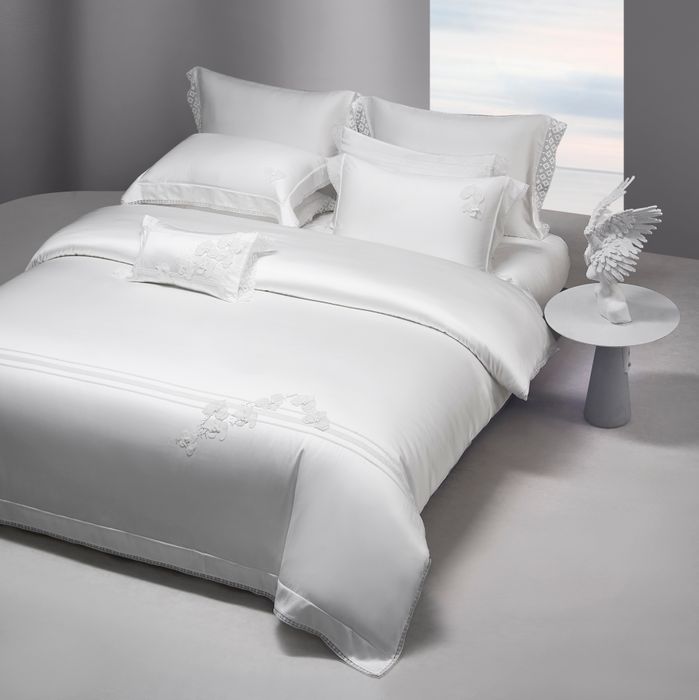 Cotton + Tencel Lace bedding set