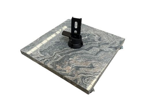 Cloud Grey Granite Base with Wheels | Cantilever Parasols