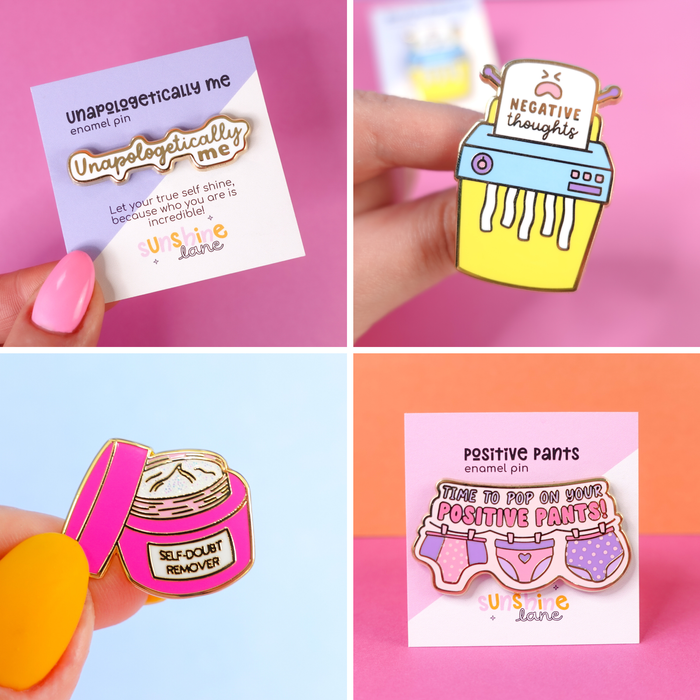 Pins for Positivity
