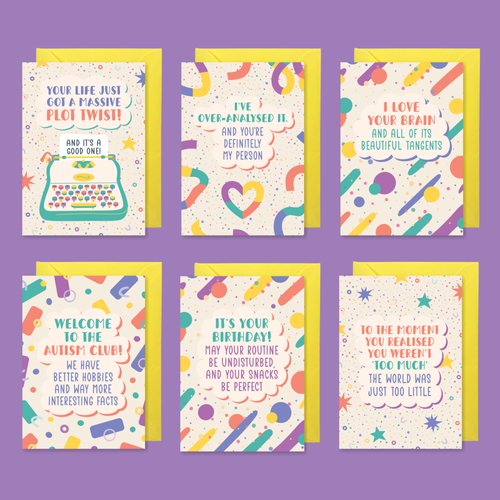 Greetings cards - Wired For Wonderful Collection