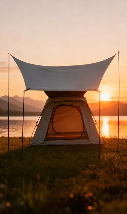 Pop-up Tent with Canopy